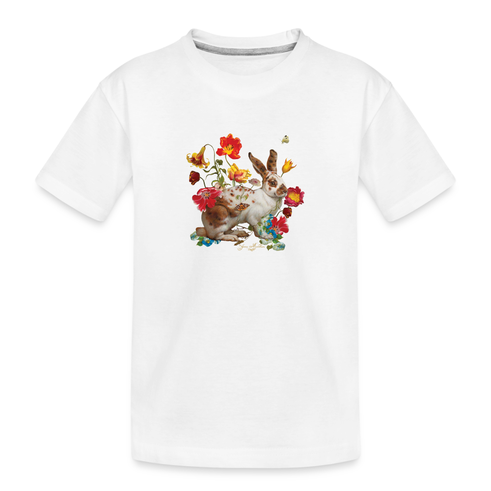 Toddler Premium Organic T-Shirt - white